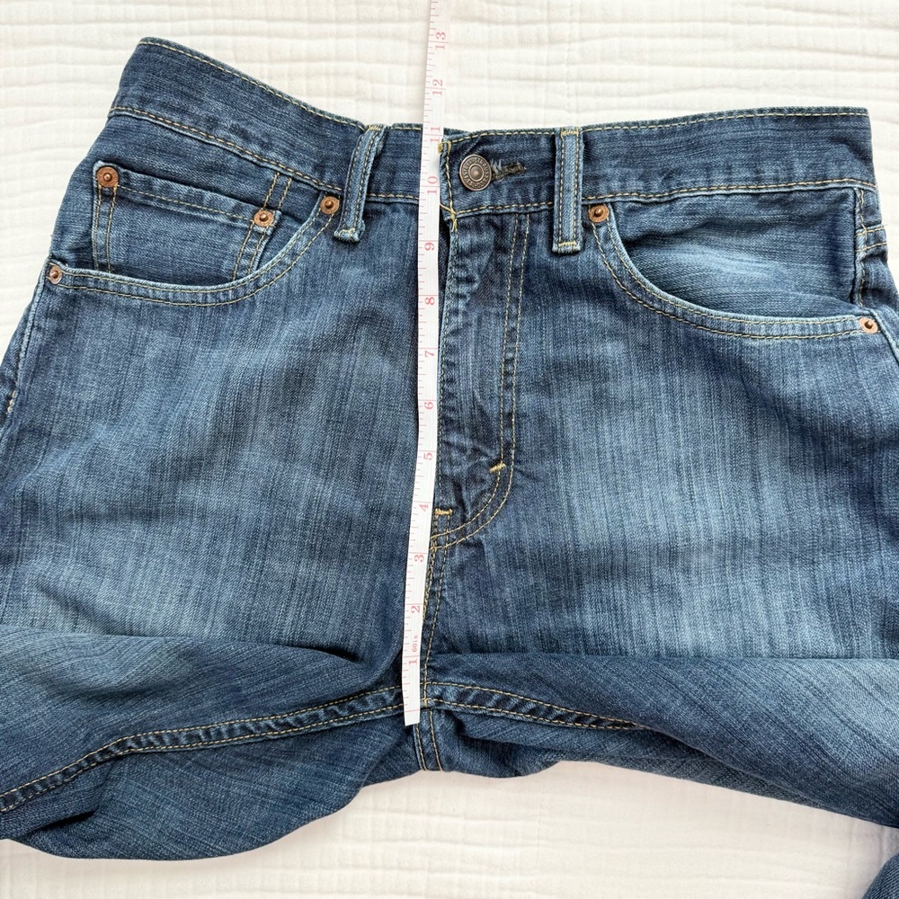 Levi's 505 dark wash 2014 mens jeans straight leg 32x32 -Excellent condition! - Picture 9 of 16